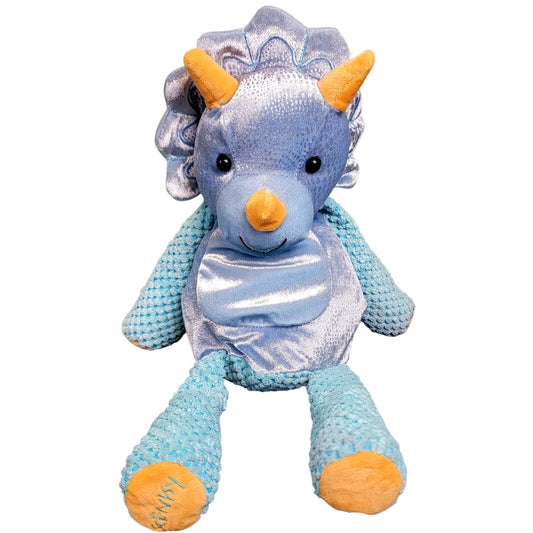 Scentsy Buddy Retired 2013 Terra Triceratops 15 in Full Size Stuffed Animal Toy