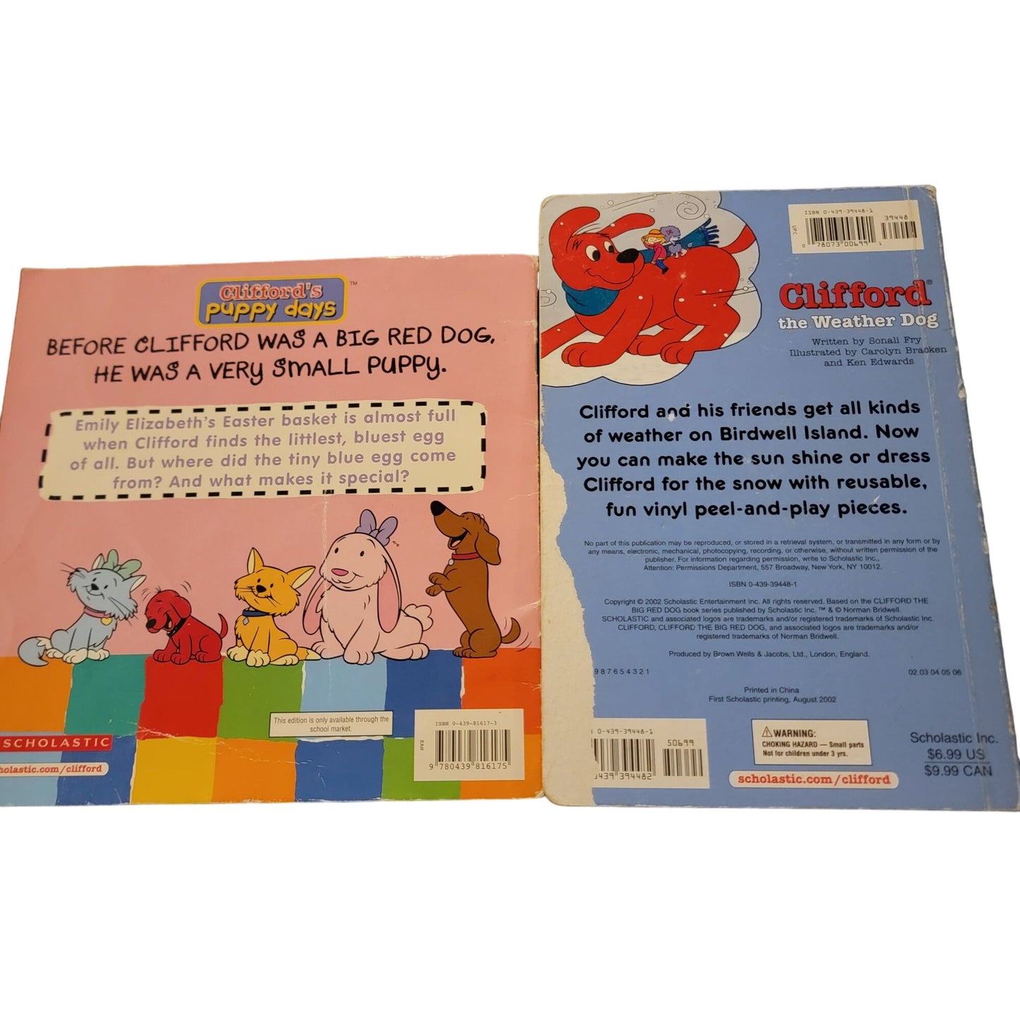 Clifford Book Lot Berenstain Bears Children Vintage Kid Education