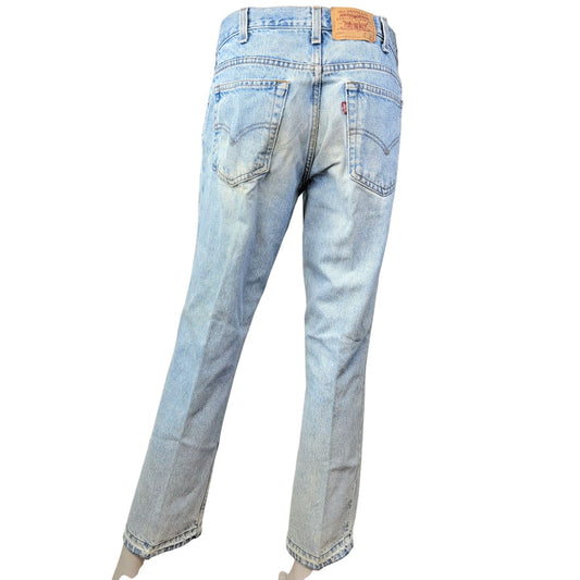 Levi's Jeans Vintage Y2K Husky Women 32 x 27 Relaxed Fit Straight Leg Mid Rise