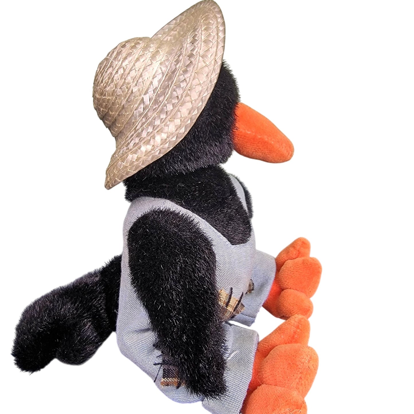 Ty Attic Treasures Vintage 1993 Cawley Crow Stuffed Animal Beanie