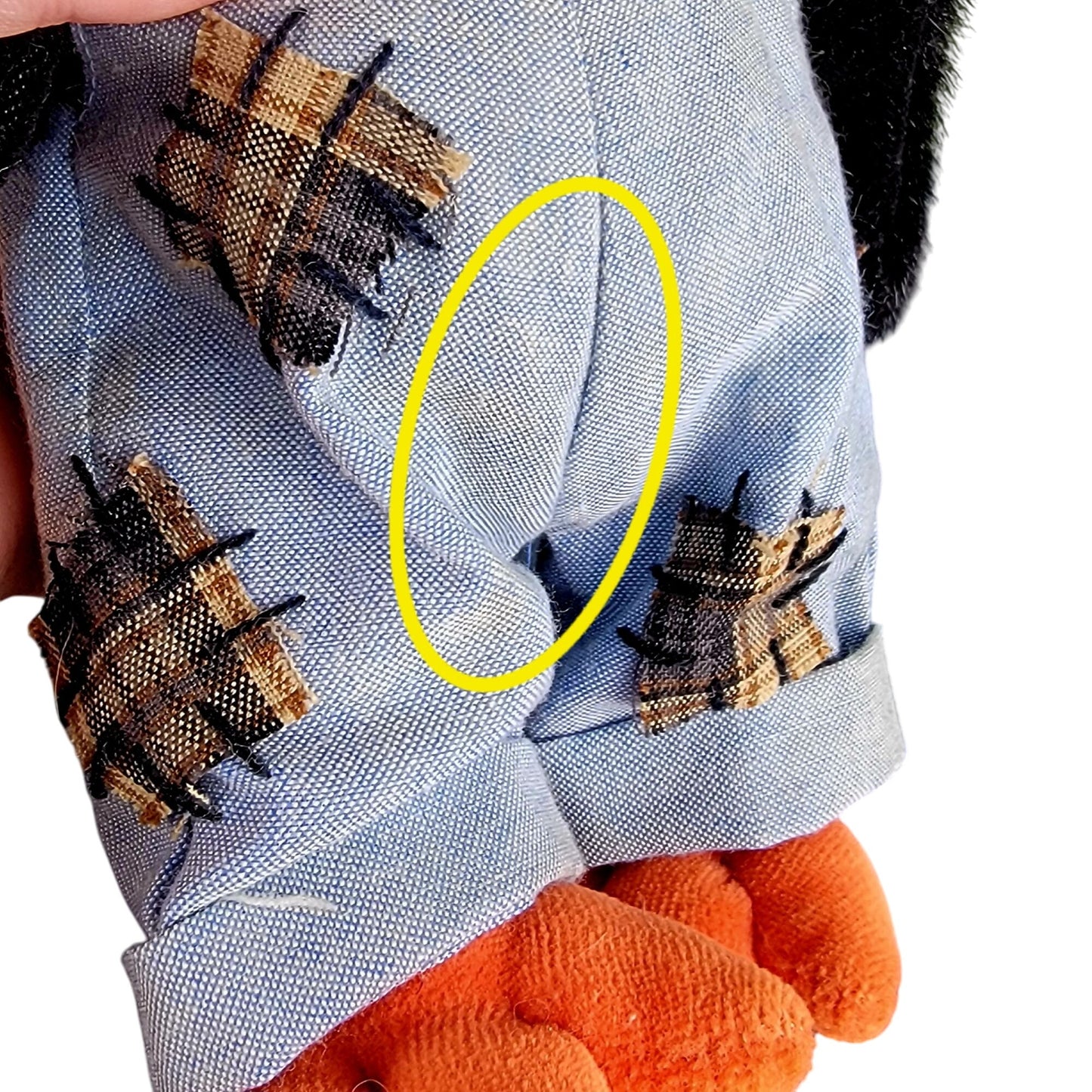 Ty Attic Treasures Vintage 1993 Cawley Crow Stuffed Animal Beanie